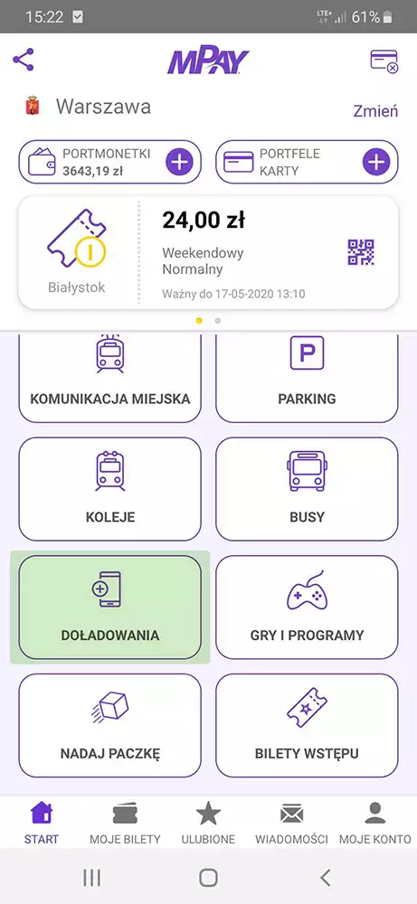 screen jak doładować w mpay